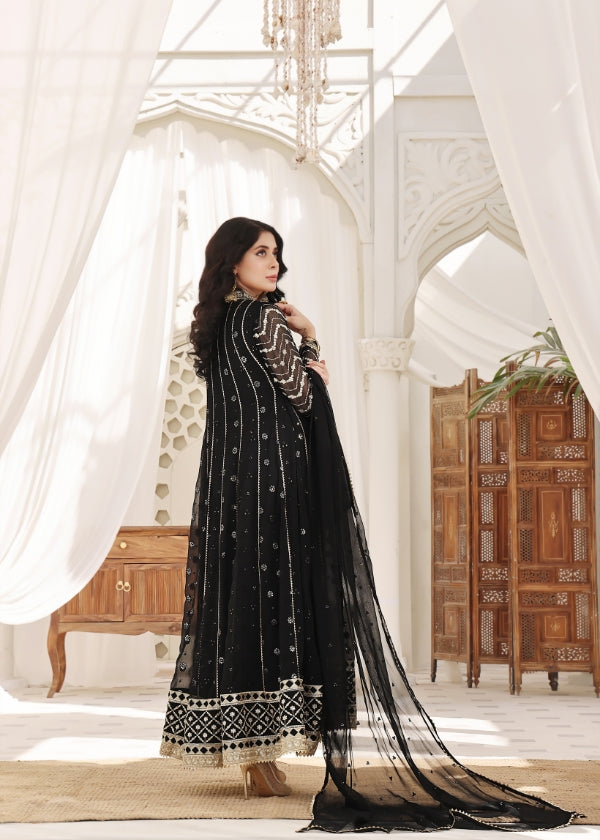 Mehvish-Black 3 pieces By Shahzadi