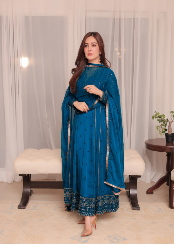 Falak-Peacock 3 Pieces By Neelofar