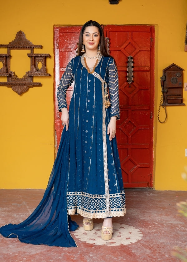 Mehvish-Peacock 3 pieces By Mor Mahal