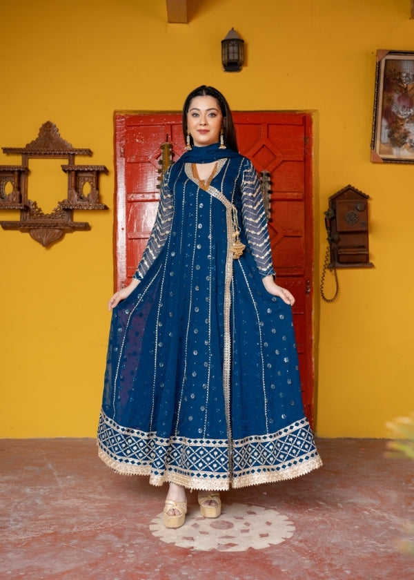 Mehvish-Peacock 3 pieces By Mor Mahal