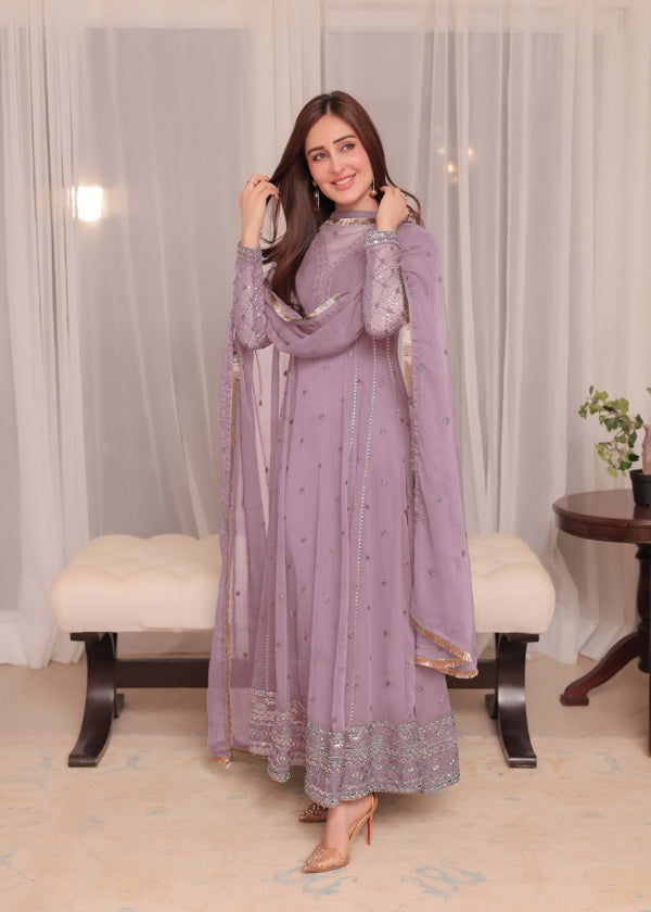 Falak-Lilac 3 pieces By Gulbahar